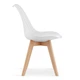 Кресло LEOBERT Mark 81.5х47 см White - изображение 3