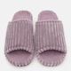 Женские домашние тапочки утепленные меховые с открытым носком FX shoes Лотос 7302 36 23 см Сиреневые (2820000018601) - изображение 6