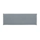 Изголовье для кровати COSAS Rodos Cashmere 60x98 см Стальной - изображение 1