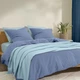 Плед-покрывало косичка COSAS 240х260 см Mint Knitted Braid Мятный - изображение 5