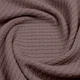 Плед-покрывало косичка COSAS 230х240 см Mousse Knitted Braid Шоколадный - изображение 3