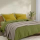 Плед-покривало кіска COSAS 160х230 см Almond Knitted Braid Пісочний - зображення 5