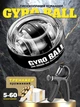 Гироскопический кистевой тренажор GURO BALL еспандер для кистей пальцев рук запястья Art Planet черный + пружинный кистевой эспандер в подарок - изображение 1