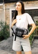 Жіноча сумка Sambag Tirso Max Чорно-білий 38х21 см (80411715) - зображення 1
