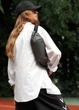 Сумка жіноча Sambag Holster Сірий 36х14х4 см (87113009) - зображення 3