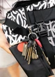 Жіноча сумка Sambag Tirso Max Чорно-білий 38х21 см (80411715) - зображення 6