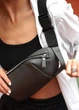 Сумка жіноча Sambag Holster Сірий 36х14х4 см (87113009) - зображення 5