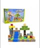 Детский магнитный конструктор No Brand Minecraft Водопад 150 шт Разноцветный (V4T-0035-1) - изображение 2