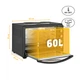 Електропіч First 60 л Чорний FA-5045-5 - зображення 4