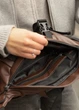 Жіноча сумка Sambag Tirso Max Темно-коричневий 38Х21 см (80411020) - зображення 7