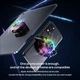 Вентилятор для смартфона MEMO CX10 2в1 Black (hub_hgagyc) - изображение 2