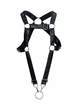 Мужская портупея MOB Dngeon Cross Cockring Harness One size Черный - изображение 1
