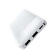 Зовнішній акумулятор HOCO J72 Easy travel power bank(10000mAh) White - изображение 2