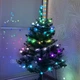 Гірлянда RGB Smart "Матова кулька" з пультом ДК 10 м 50 лампочок, світлодіодна декоративна гірлянда для дому, кімнати та ялинки, з Bluetooth, керуванням через додаток та USB живленням, ML-1689 - зображення 2
