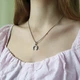 Серебряная подвеска Подкова с Камнями серебро 925 пробы Родированное 3183р 1.80г - изображение 3