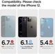 Чохол Spigen Liquid Air для iPhone 12 Pro/12 Matte Black (ACS01701) - зображення 12