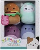 Zestaw maskotek Squishmallows Micromallows: Carl, Yollie, Javari, Tudor 15 cm 4 szt 4530346 (191726764656) - obraz 1