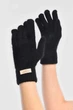 Перчатки женские сенсорные черного цвета FASHION размер One Size (209427) - изображение 1