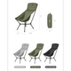 Стілець складаний ультралегкий Naturehike CNK2550JJ013 Yamami YL01, розмір L, алюміній, сірий - зображення 5