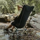Стілець складаний ультралегкий Naturehike Stellaluna L04 CNK2450JJ015, розмір L, алюміній, сірий - зображення 10