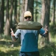 Стілець складаний ультралегкий Naturehike CNK2550JJ013 Yamami YL01, розмір L, алюміній, сірий - зображення 9