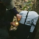 Ліхтар наключний Naturehike CNK2450ZM014, бежевий - зображення 6