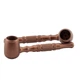 Металева трубка Classic Brown 100mm - изображение 1