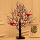 Декор для дома декоративное LED-дерево высотой 54 см, работает от батареек - изображение 1