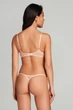 Комплект Agent Provocateur Lorna (бюстгальтер 32D+ стринги 1) нюдово-белый - изображение 2