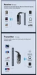 Bluetooth трансмітер-ресивер Essager AUX 3.5, TX/RX, для авто, ПК, колонок, аудіосистем - зображення 5