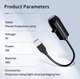 Нічник USB-проєктор та 16 змінних слайдів - зображення 3