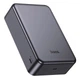 Повербанк с MagSafe 20000mAh 20W Hoco J160B Original Type-C/Lightning Qi 15W беспроводная зарядка серый - изображение 4