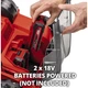 Аэратор Einhell скарификатор GE-SA 36/35 Li - Solo 36V, 35см, ножи 16шт (без АКБ и ЗУ) (3420685) - изображение 3