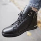 Женские анатомические ботинки Forelli 52652-G черные 41 - изображение 5