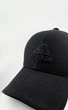 Бейсболка фулка STRETCH COTTON на резинці ADIDAS чорного кольору S (55-56 см) - зображення 2