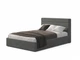 Ліжко двоспальне з підйомним механізмом 160x200 Street Dark Grey Viorina-Deko Темно-сірий (каркас з ламелями/без матраца) (ЛДСП/тканина) - зображення 1