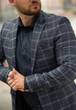 Костюм Trend Collection 3022 Т. Синій + клітка 56 - зображення 5