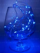 Светодиодная новогодняя LED гирлянда-нить "КАПЛИ РОССЫ" на батарейках + USB 100LED 10 м Синий (90887083) - изображение 5