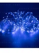 Светодиодная новогодняя LED гирлянда-нить "КАПЛИ РОССЫ" на батарейках + USB 100LED 10 м Синий (90887083) - изображение 6