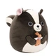 Мягкая игрушка Squishmallows Скунс Скайлер 19 см - изображение 6