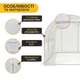 Садова теплиця парник LEOBRO Garden 6м2 2 на 3 м White MultiDoor (LB-G111-WHT) - зображення 4