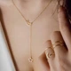 Жіночий ланцюжок Місяць та Зірка LUX - зображення 3