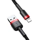 Кабель Baseus Cafule Cable USB For Lightning 2.4A 1m Red+Black - изображение 1