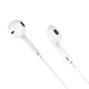 Навушники HOCO M101 Crystal joy wire-controlled earphones with microphone White - изображение 1