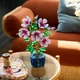 Конструктор Hibiscus flowers квітка у вазоні - зображення 3