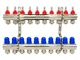 Колекторна група ASCO в зборі 1"х3/4" 10 виходи нікель з євроконусами 16х2.0 - зображення 1