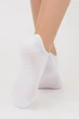 Классические женские носки Giulia WS0 CLASSIC 36/40 белые White, хлопковые тонкие короткие - изображение 3