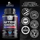 Добавка премиум-класса с оксидом азота Nature's Nutrition Nitric Oxide Booster Extra Strength 240 капсул - изображение 4