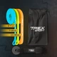 Набор резинок для фитнеса Trex Sport TX-003PBV 3в1 2-30кг - изображение 1