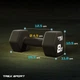 Гантелі для фітнесу неопренові TREX Sport TX-080VD 2x8кг - зображення 3